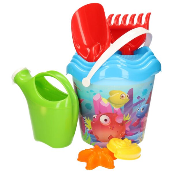 Gebro speelsetje - Blauw/oranje - strandemmer/zandbak - speelset voor kinderen