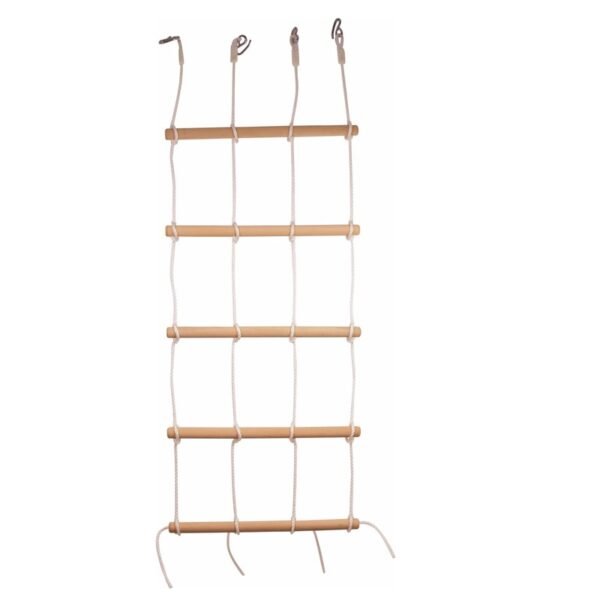 Klimladder - voor klimwand - 2 meter - voor kinderen - touwlader - klimtouw speelladder