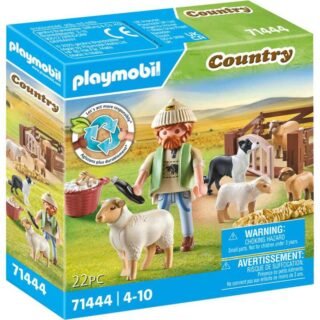 Country - Jonge herder met schapen Constructiespeelgoed