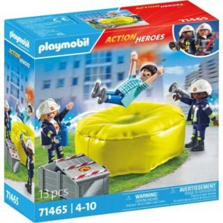 City Action - Brandweerlieden met luchtkussens Constructiespeelgoed