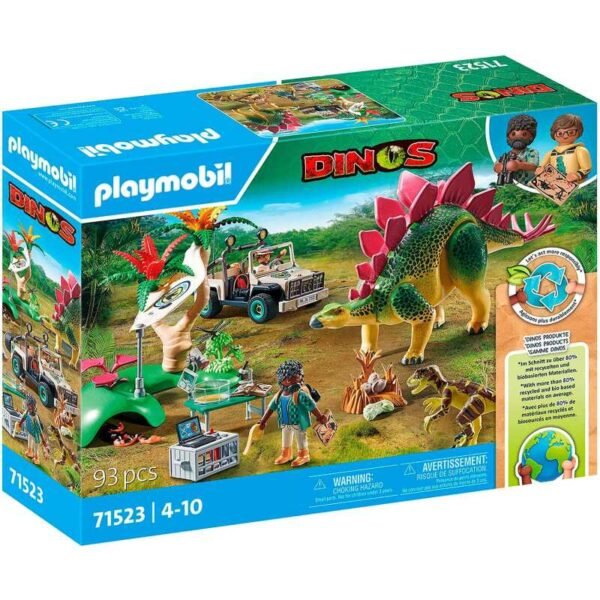 Dinos - Onderzoeksstation met dinosaurussen Constructiespeelgoed