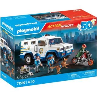 Action Heroes - Geldtransporteur Constructiespeelgoed