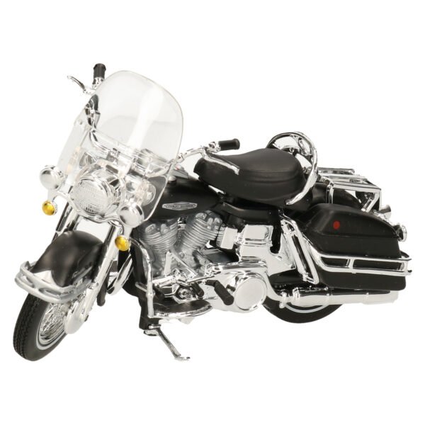 Maisto Modelmotor - Harley Davidson - FLH Electra Glide - 1966 - zwart -1:18 - schaalmodel