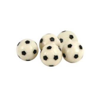 Tafelvoetbal balletjes - 5x stuks - D3 cm - mini voetballetjes