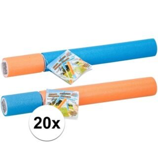 Summertime Waterpistool - 20x stuks - van foam - 33 cm