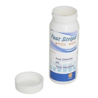 Zwembad water kwaliteit teststrips - 50x stuks - 3 testen in 1 - onderhoud