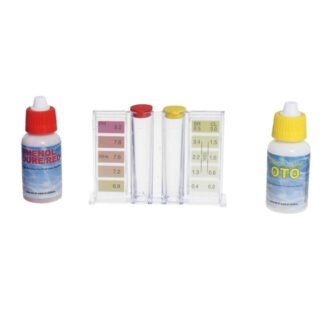 Zwembad tester set PH en chloorgehalte - Testflesjes voor zwembadwater - PH waarde en choor