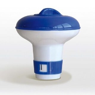 Chloordrijver - 14 cm - met thermometer - voor 20 gram tabletten - chloorverdeler - Chloordoseerder