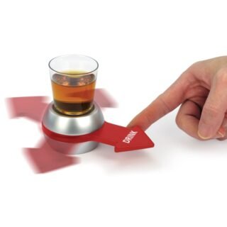 Vrijgezellenfeest drankspel/drinkspel/drinkopdracht shotje draaien