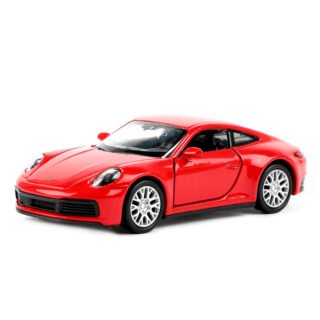 Speelgoed Porsche auto - rood - die-cast metaal - 11 cm - Model 911 Carrera