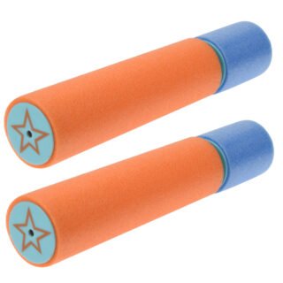 Speelgoed waterpistool van foam - 2x - 20 cm - Foam waterspuiters