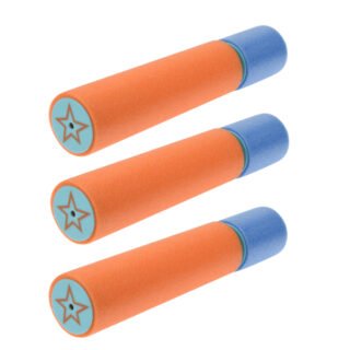 Speelgoed waterpistool van foam - 3x - 20 cm - Foam waterspuiters