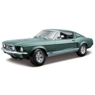 Modelauto Ford Mustang - groen - 1967 - schaal 1:18 - auto schaalmodel - speelgoedauto