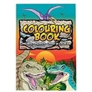 Nature Planet Dino/dinosaurussen kleurboek/tekenboek - A4 - 24 paginas