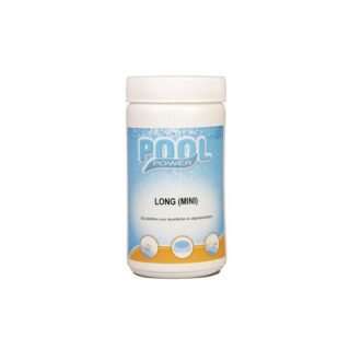 Pool Power Long Mini Zwembad chloortabletten - 1 kg - 20 gram tabletten - langzaam oplossend