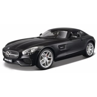 Modelauto/speelgoedauto Mercedes AMG GT - zwart - schaal 1:18