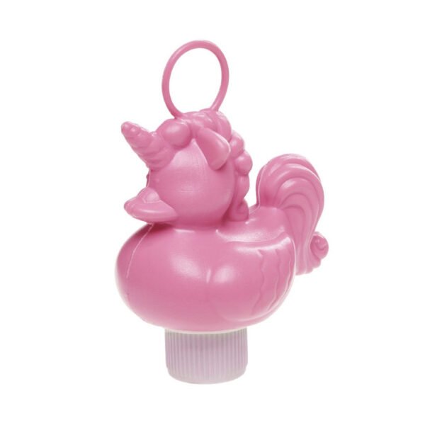 Licht roze eenhoorn badeendje badspeelgoed 12 cm