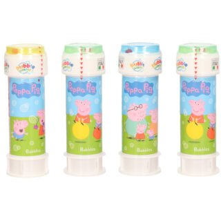 Bellenblaas - 10x - Peppa Pig - 50 ml - voor kinderen - uitdeel cadeau/kinderfeestje