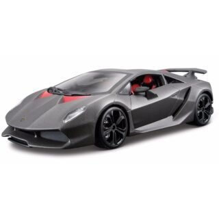 Modelauto - Lamborghini Sesto Elemento - grijs - schaal 1:24 - speelgoedauto