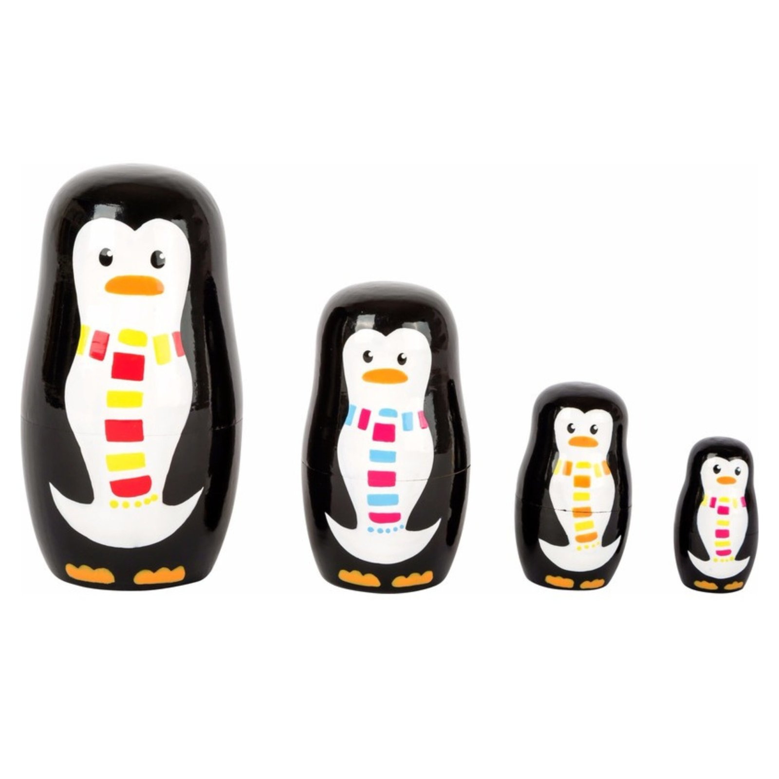 Kinderkamer decoratie pinguis matroesjka set