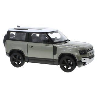 Welly Modelauto / speelgoedauto - Land Rover Defender 2020 - lichtgroen - 8 x 8 x 18 cm - schaalmode