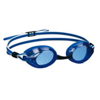 Zwembril met UV bescherming blauw/wit