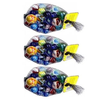 Don Juan knikkers bonken - 3x - 1 kilo - 4 verschillende formaten - knikkeren - buitenspeelgoed