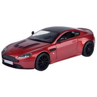 MotorMax Modelauto - Aston Martin - rood/zwart - 1:24 - speelgoedauto