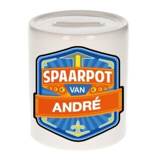 Kinder cadeau spaarpot voor een Andr?