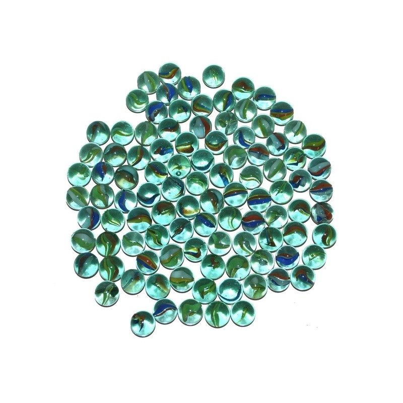 760x Knikkers van glas