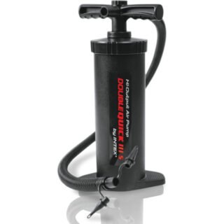 Intex Dubbele hand opblaas pomp - voor luchtbed - opblaasbare boot - zwembad