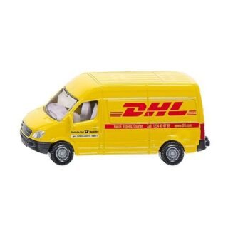 Siku DHL bezorg busje - modelauto - 8 cm - Mercedes - speelgoed auto/wagens