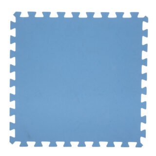 Neka Puzzelmat - 8x stuks - foam zwembadtegels - blauw - 50x50 cm - fitnessmat