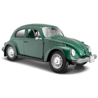 Modelauto Volkswagen Kever - groen - schaal 1:24 - speelgoed auto - schaalmodel