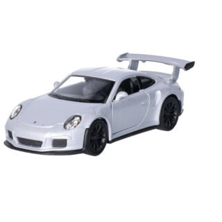 Speelgoed Porsche auto - zilver - die-cast metaal - 11 cm - Model 911 GT3 RS