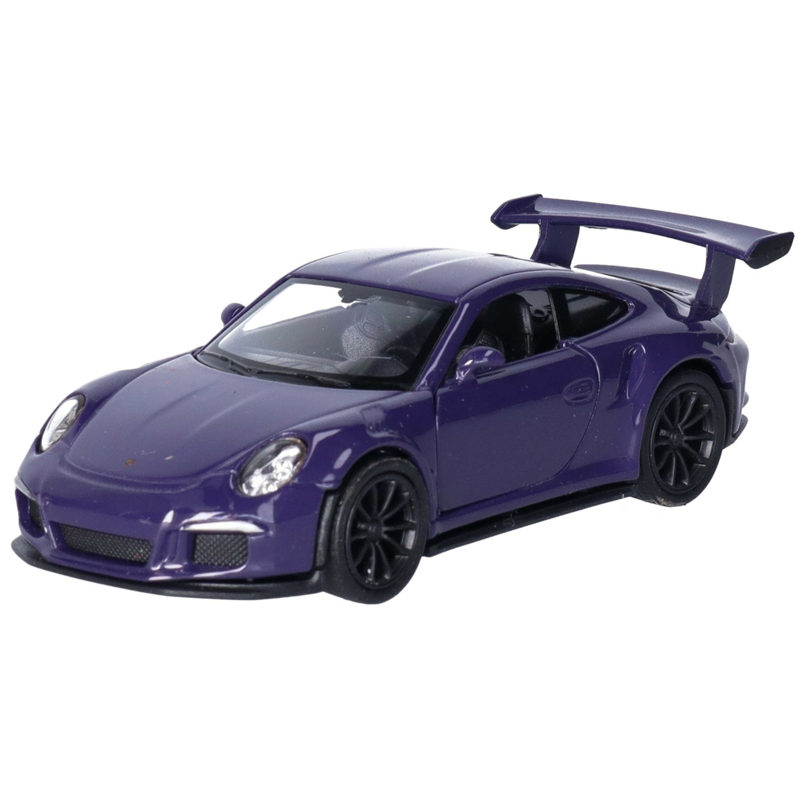 Speelgoed Porsche auto - paars - die-cast metaal - 11 cm - Model 911 GT3 RS
