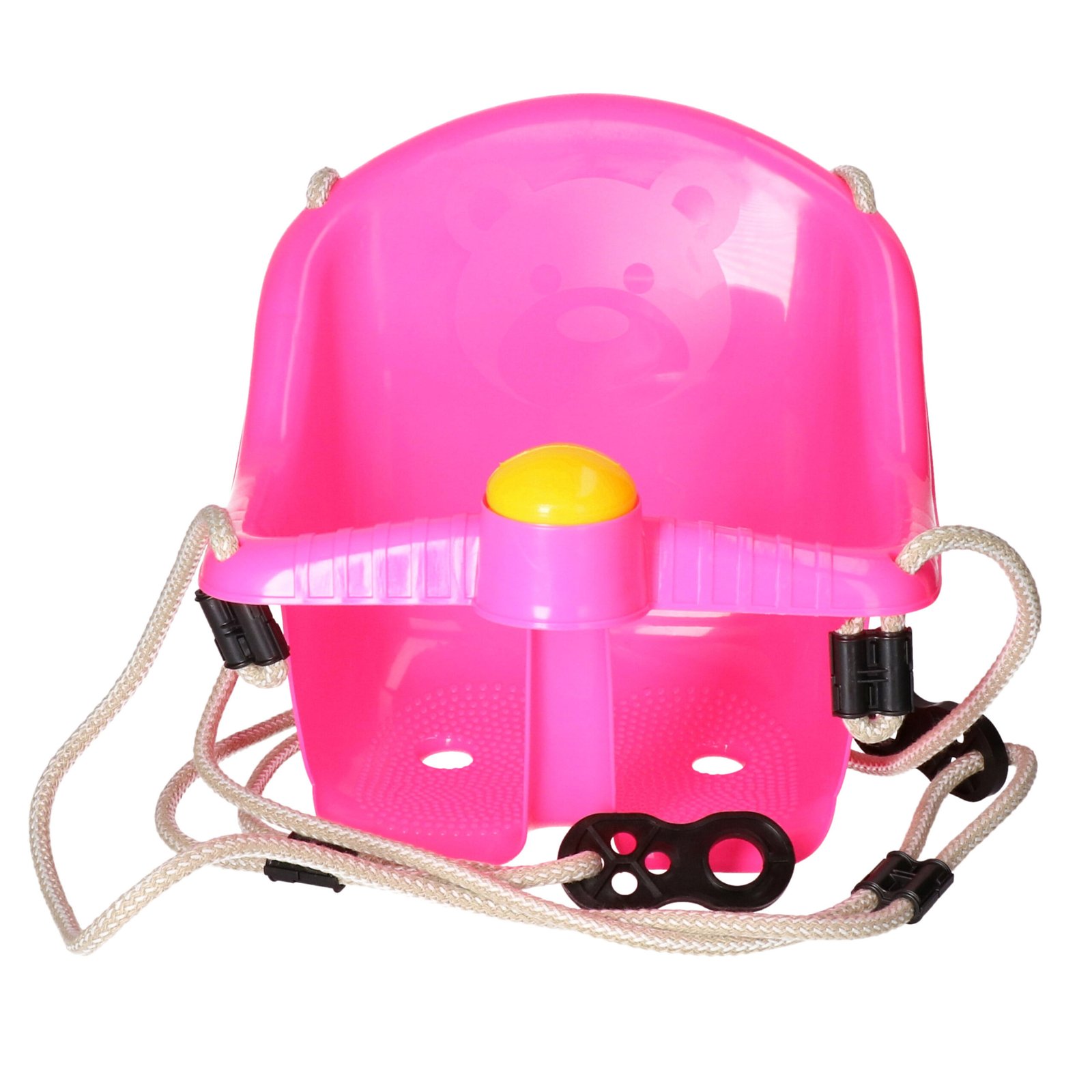 Schommel voor peuters - roze - met touw - Kinderschommels - baby - kunststof