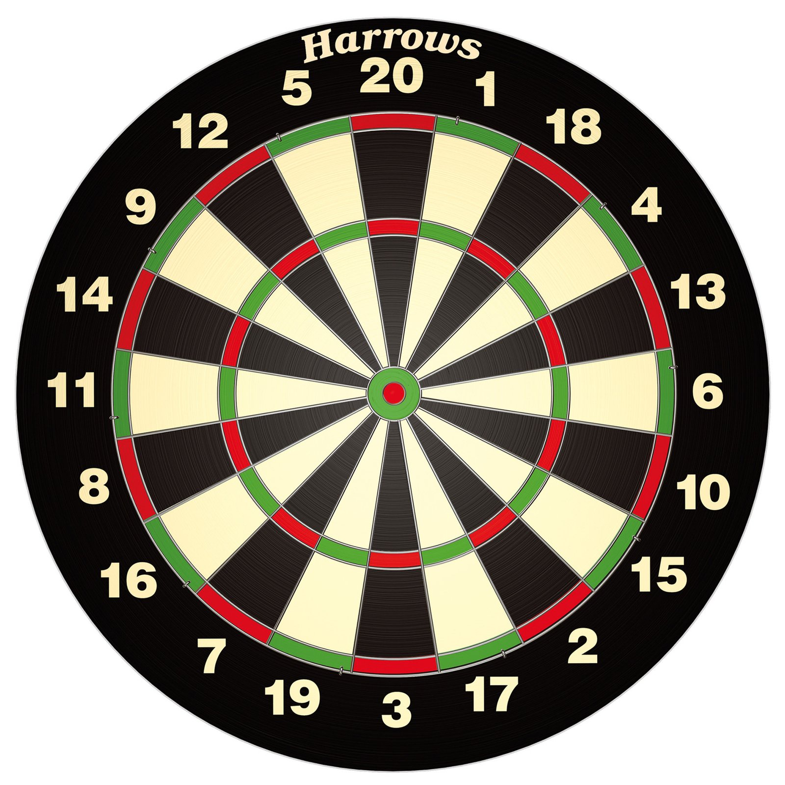 Engelhart Dartbord - Harrows World Champion - 45 cm