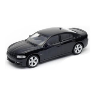 Welly Modelauto - Dodge Charger R/T 2016 - zwart - 21 cm - Schaal 1:24
