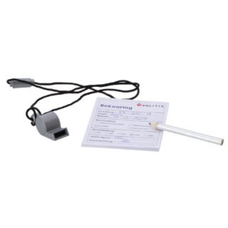 Politie verkleed accessoires bonnenboekje - bekeuringen schrijven - met potlood en fluitje - kindere