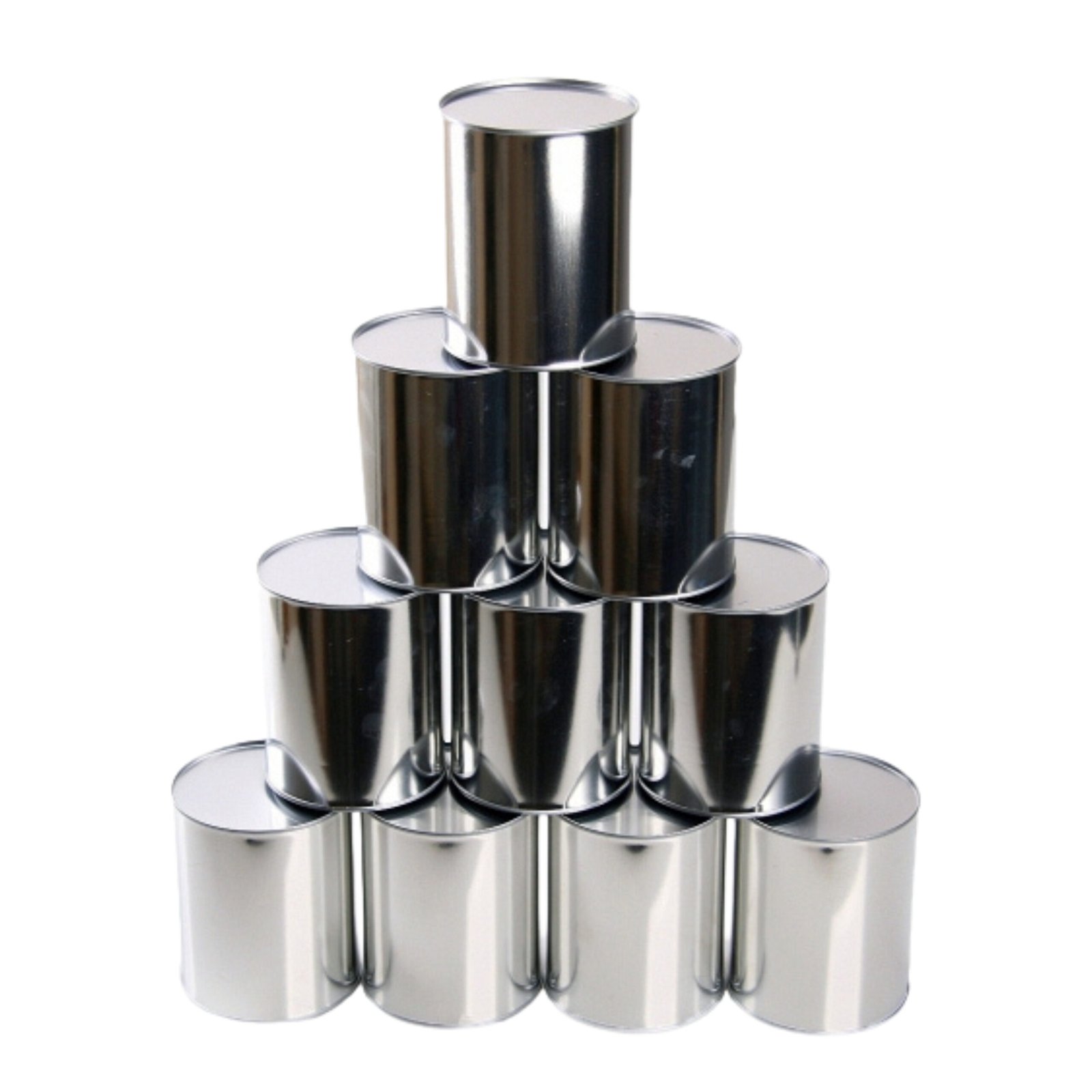 Blikken gooien spel 10 blikken