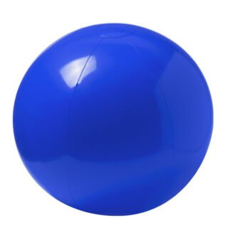 Strandbal - blauw - D40 cm - extra groot - opblaasbaar - zwembad speelgoed