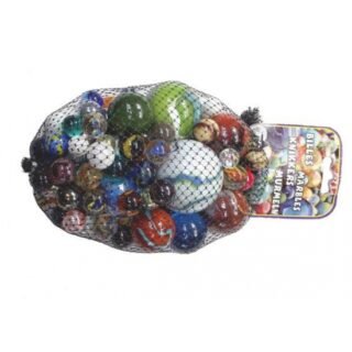 Knikkers - 2x - 500 gram - speelknikkers in netje - knikkeren - knikkerset - kind - schoolplein