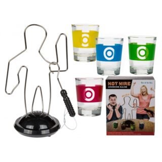 Out of the Blue Drankspel - zenuwspiraal - met shotglazen - drinkspellen