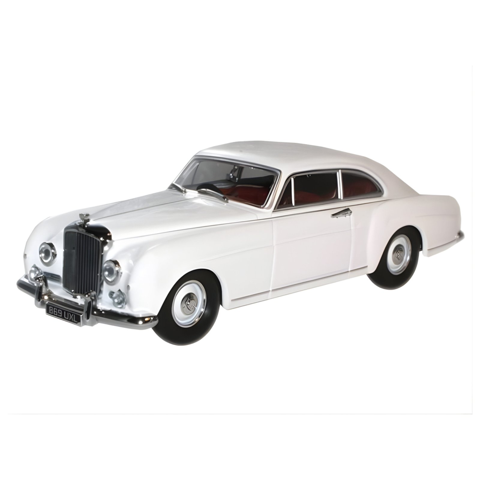 Oxford Modelauto - Bentley S1 - wit - 12 x 4 cm - schaalmodel