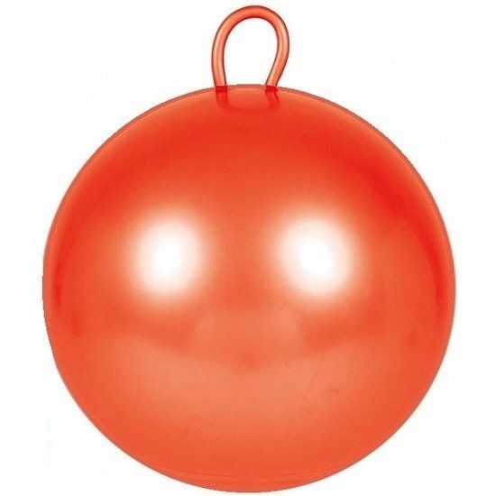 Summer Play skippybal - oranje - 60 cm - pvc - springbal - kinderen - buitenspeelgoed