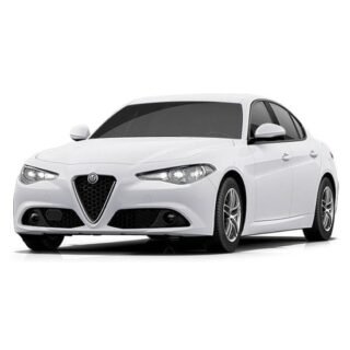 Modelauto - Alfa Romeo Giulia - wit - schaal 1:43 - speelgoedauto