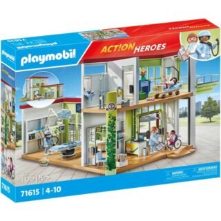 Action Heroes - Modern ziekenhuis Constructiespeelgoed