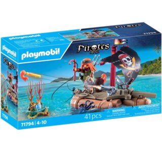 Piratenvlot met schat Constructiespeelgoed