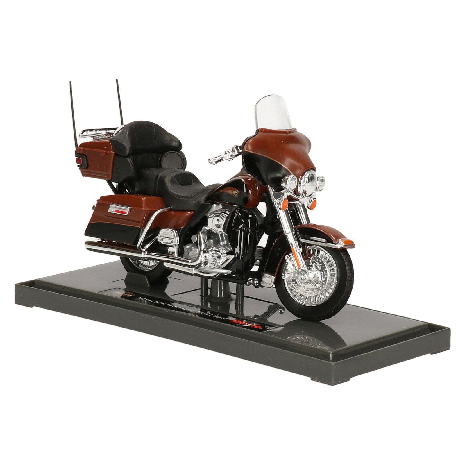 Maisto - Modelmotor - Harley-Davidson Electra Glide Ultra Limited 2013 - zwart - 14 x 4 x 6 cm